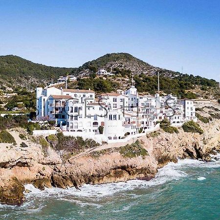 Alojáte en una torre sobre el mar Apartamento Sitges Exterior foto