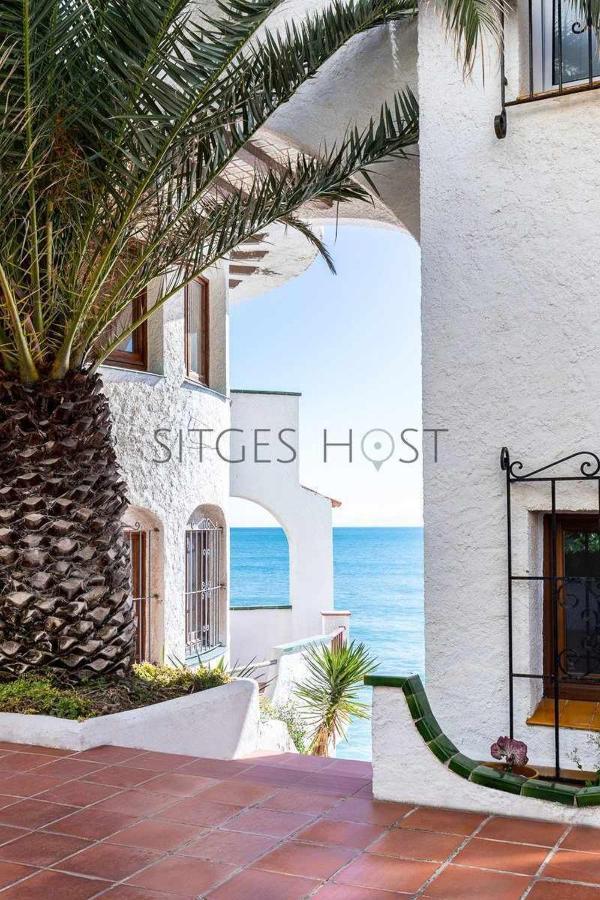 Alojáte en una torre sobre el mar Apartamento Sitges Exterior foto